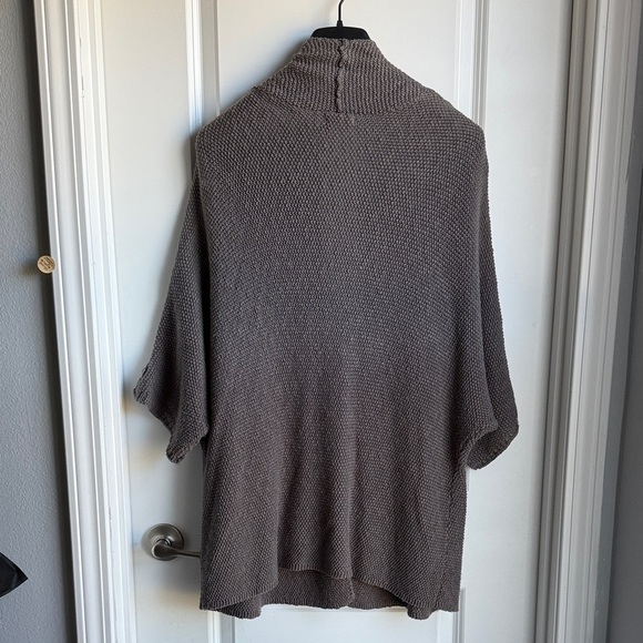 Sonoma Open Front Taupe Knit Sweater, Size Large - Picture 7 of 7